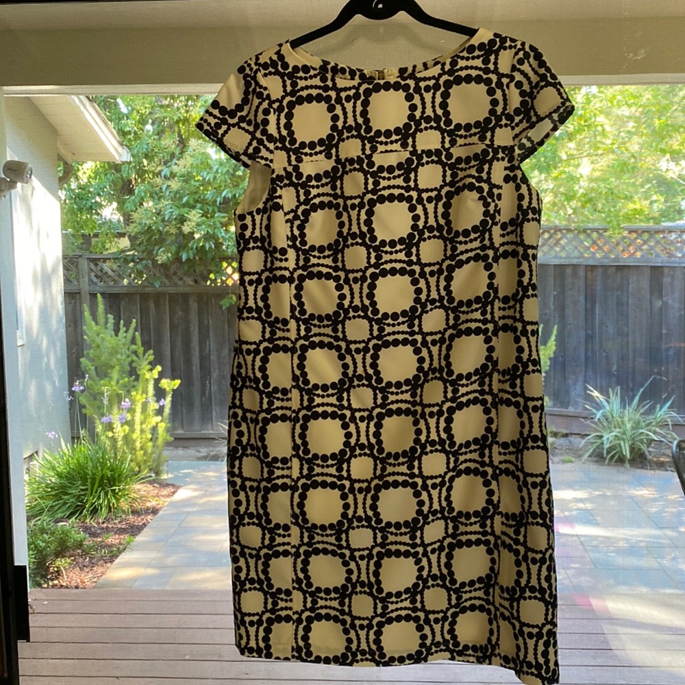 Julie Dillon Cap Sleeve Sheath Dress, size 10